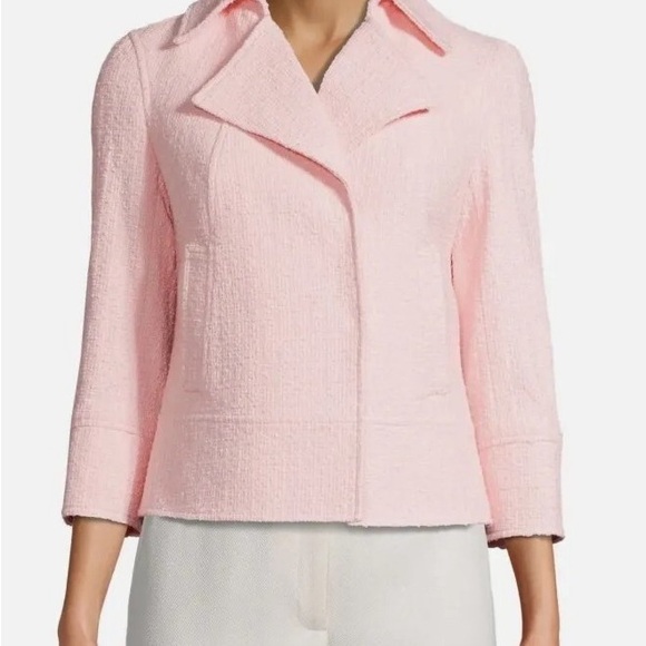 Anne Klein Jackets & Blazers - Anne Klein Pink Textured Blazer